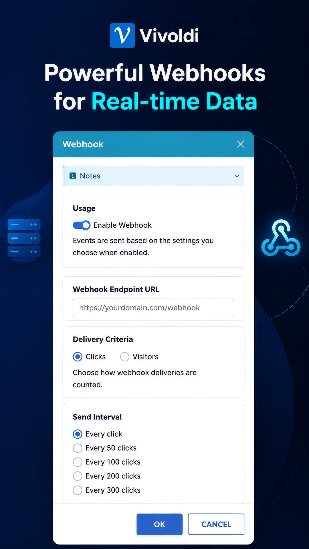 Vivoldi: URL Shortener & Links screenshot