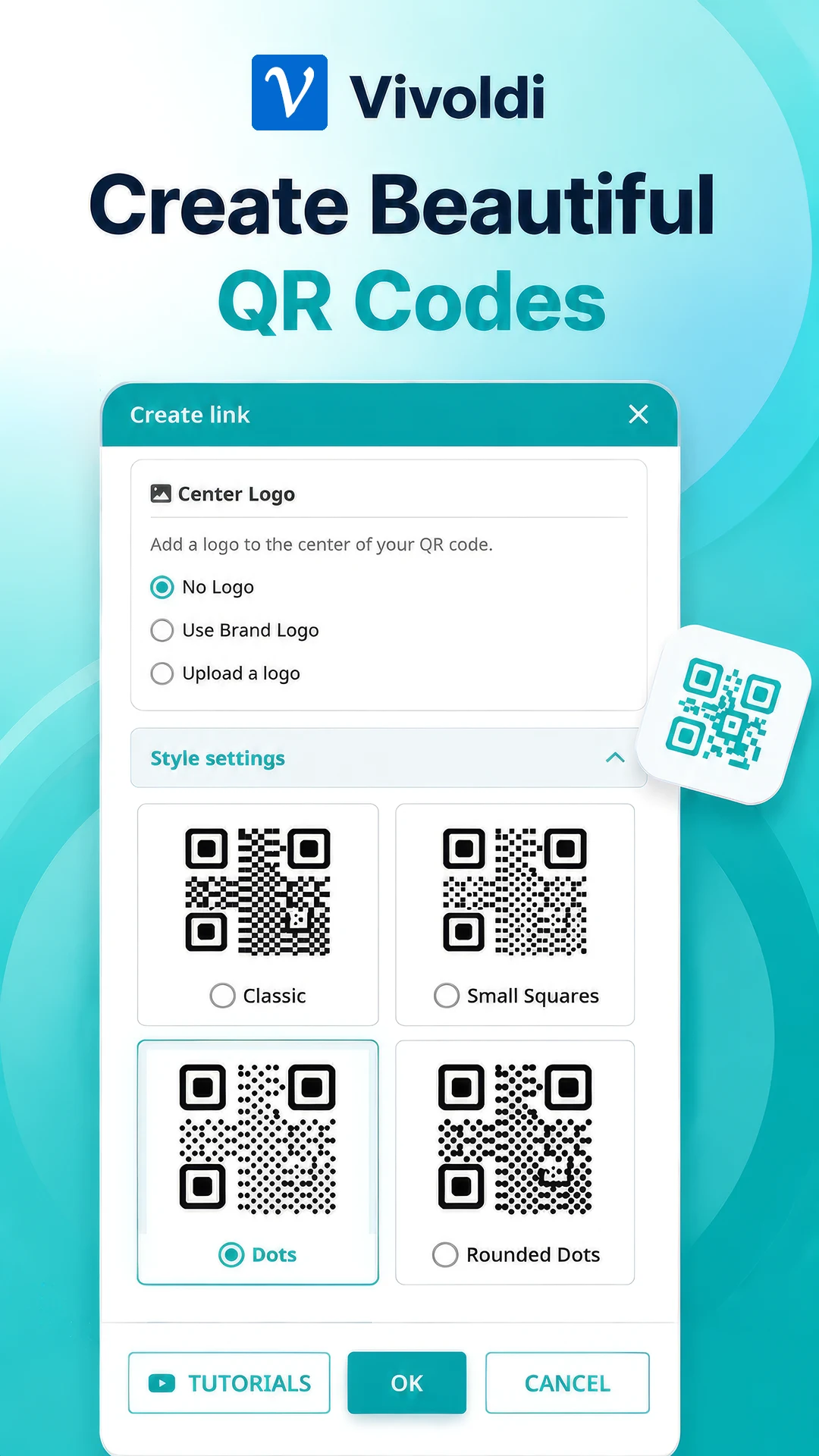 Vivoldi: URL Shortener & Links screenshot